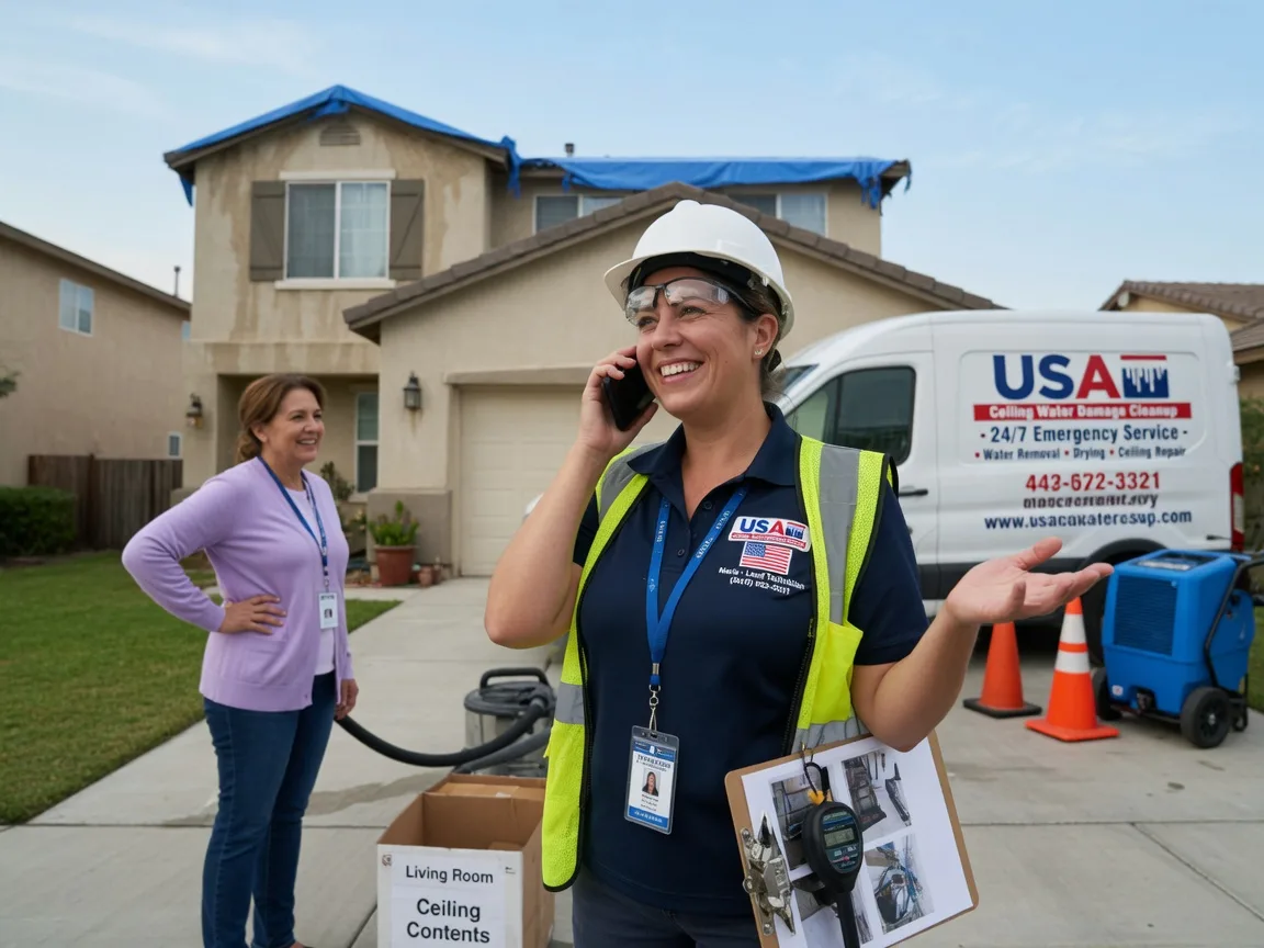 Ceiling Water Damage Restoration New London, IA FAQs
